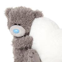 5" Holding Padded White Heart Me to You Bear Extra Image 1 Preview
